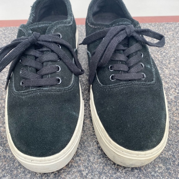 Saturdays Surf NYC Derek Mens Sneaker Black Suede Lace Up Shoes Size 9 - Picture 4 of 12